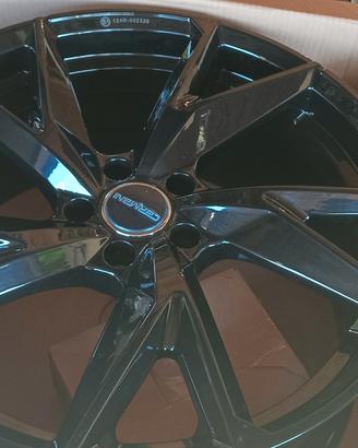  carmani oxigin 9x20 5-112 et 38 mt 66.6 black