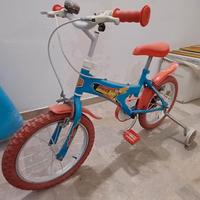 bici 14 pollici con rotelle
