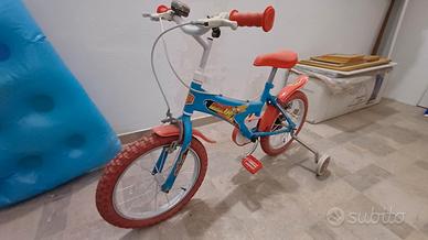bici 14 pollici con rotelle