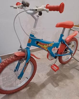bici 14 pollici con rotelle