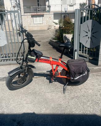 Bici elettrica pieghevole fat bike Atala ottime co
