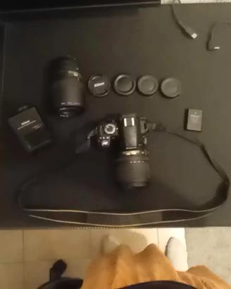 fotocamera nikon 3100d 