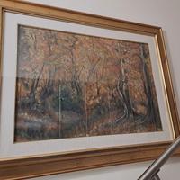 Dipinto a mano di Gitò artista ciociaro