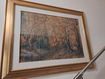 Dipinto a mano di Gitò artista ciociaro