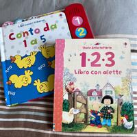 Set dei libri Usborne Impariamo i numeri