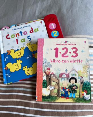Set dei libri Usborne Impariamo i numeri