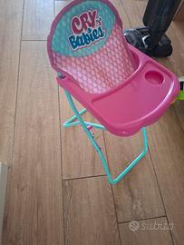 seggiolino bambolotto cry baby