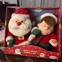 Peluche di Natale Giocoplast “canta con noi”