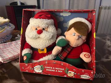 Peluche di Natale Giocoplast “canta con noi”