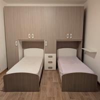 Camera con letto a ponte doppio