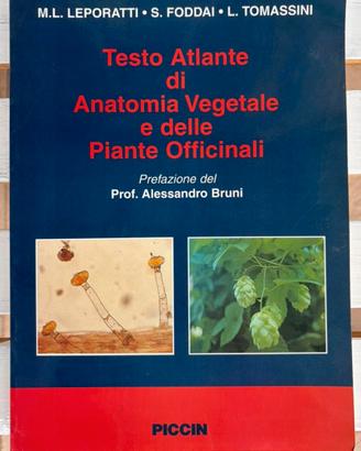 Atlante di Anatomia Vegetale e delle Piante Offici