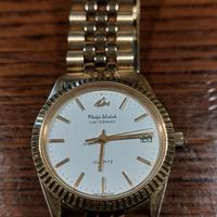 orologio uomo Philip Watch Carribean laminato oro