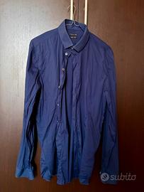 Camicia Patrizia Pepe Blu Slim Fit tg “M”