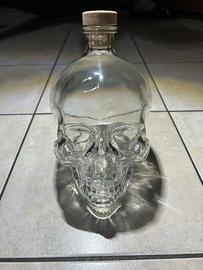 Teschio In Vetro 1,5l (porta liquori e altro)