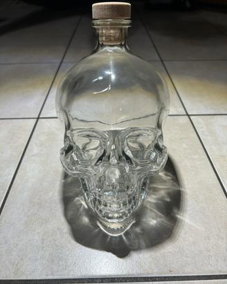 Teschio In Vetro 1,5l (porta liquori e altro)