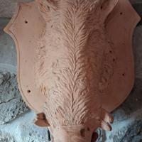 Trofeo Scudo Cinghiale 3D tridimensionale