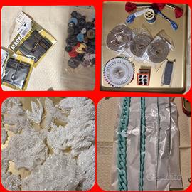 kit materiale sartoria e hobbistica. 