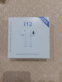 TWS Mini i12 TWS - Cuffie wireless Bluetooth per s