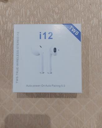 TWS Mini i12 TWS - Cuffie wireless Bluetooth per s