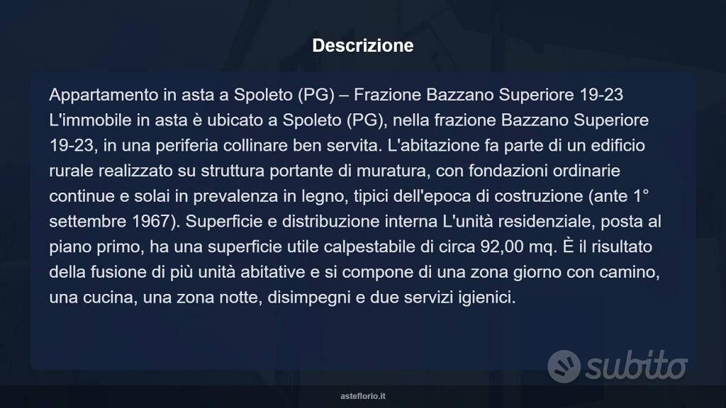 Appartamento – Spoleto, Bazzano Superiore - Vista 2