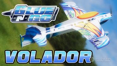 aereo rc volador 80cm nuovo