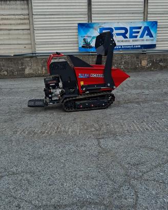 MOTOCARRIOLA CINGOLATA IDROSTATICA 500 KG CON PALA