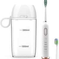 Spazzolino sonico con scatola disinfezione uv