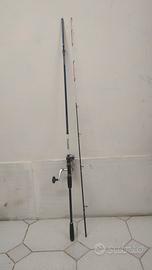 canna da spinning e mulinello 