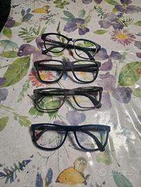 Lotto 4 Montature (D&G + Clark + Oakley da ricambi