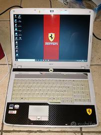 Notebook Acer aspire ferrari 7720g 17" + mouse
