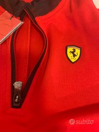 "scuderia Ferrari" abito bambina 5 anni