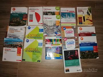 Libri scolastici 1 e 2 anno Turismo