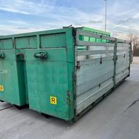 CONTAINER SCARRABILE USATO A PIANALE CON SPONDE