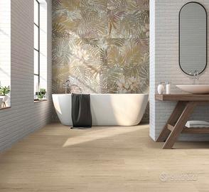 Piastrella in gres effetto carta da parati 60x120