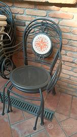 Tavolo da giardino con sedie