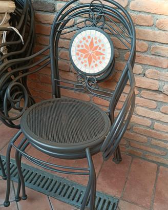 Tavolo da giardino con sedie