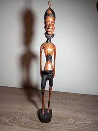 Marabut statua lignea Senegal vintage unico