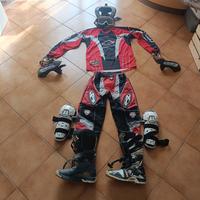 abbigliamento moto cross bambino 