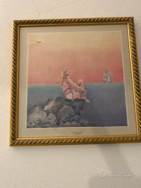 Quadro stampa angelo branduardi