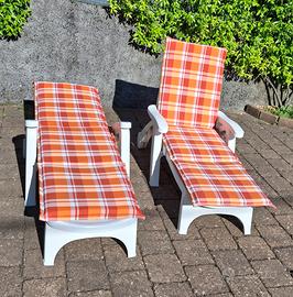 Materassini per sdraio o lettino 