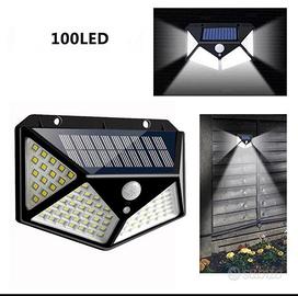 faro solare 100 led