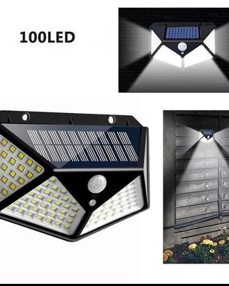 faro solare 100 led