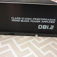 Amplificatore Bass Face DB1.2 1250 Watt Rms