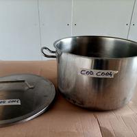 Pentolone in Acciaio Inox Ø 42 cm con Coperchio