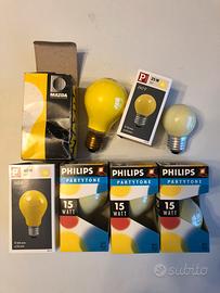 lampadine colorate vintage