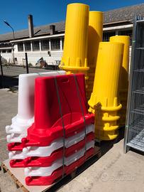 Tubi scarico macerie e divisori stradali