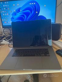 macbook  Pro Touch Bar 16" Retina 2019