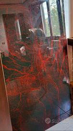 Tavolo vetro Murano e  sedie