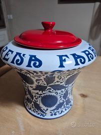 Vaso da bottega per le Amarena Fabbri, in ceramica