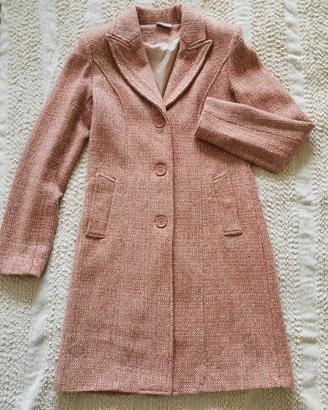 Cappotto lana melange Colors of the World - Pesca